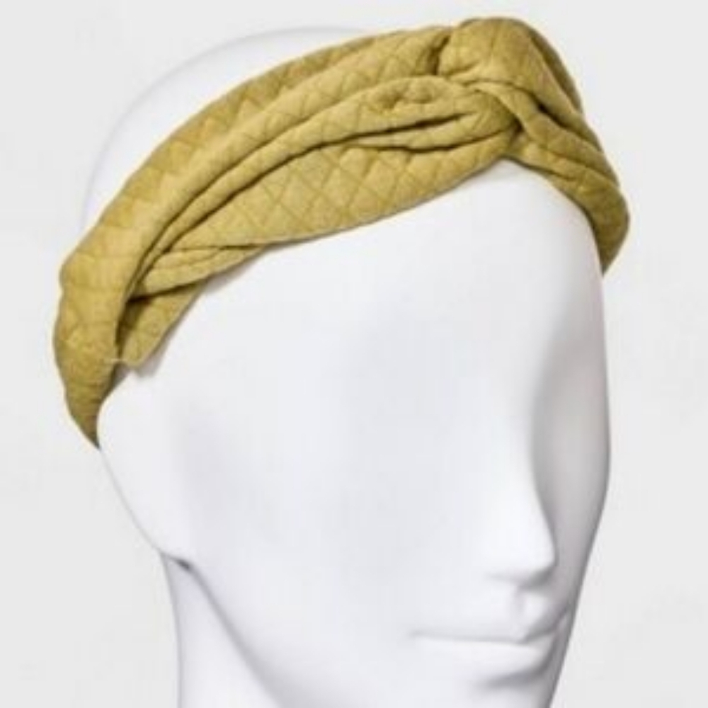 🟢Free With Purchase🆕️Universal Thread Women's Quilted Twist Front Head